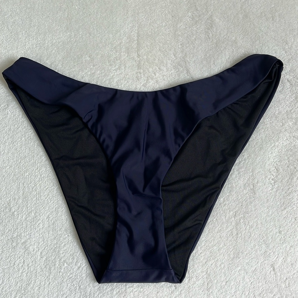 J.Crew Women’s Curved Waist Cheeky Bikini Bottoms Size Small